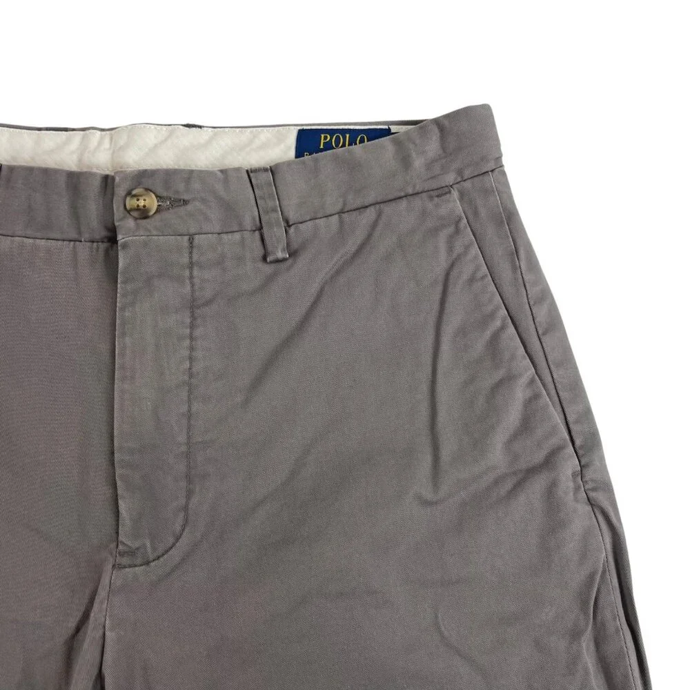 Ralph Lauren Polo Stretch Classic Shorts Mens 30 Gray Pockets